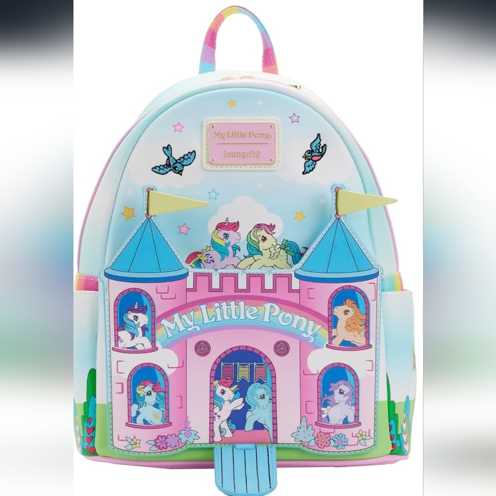 Loungefly: Hasbro - My Little Pony Castle Mini Backpack - Picture 5 of 9